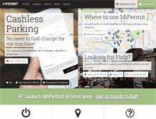 Tablet Screenshot of mipermit.com